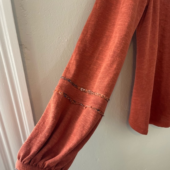 Free People Sundance Kid Henley Top - Picture 4 of 4